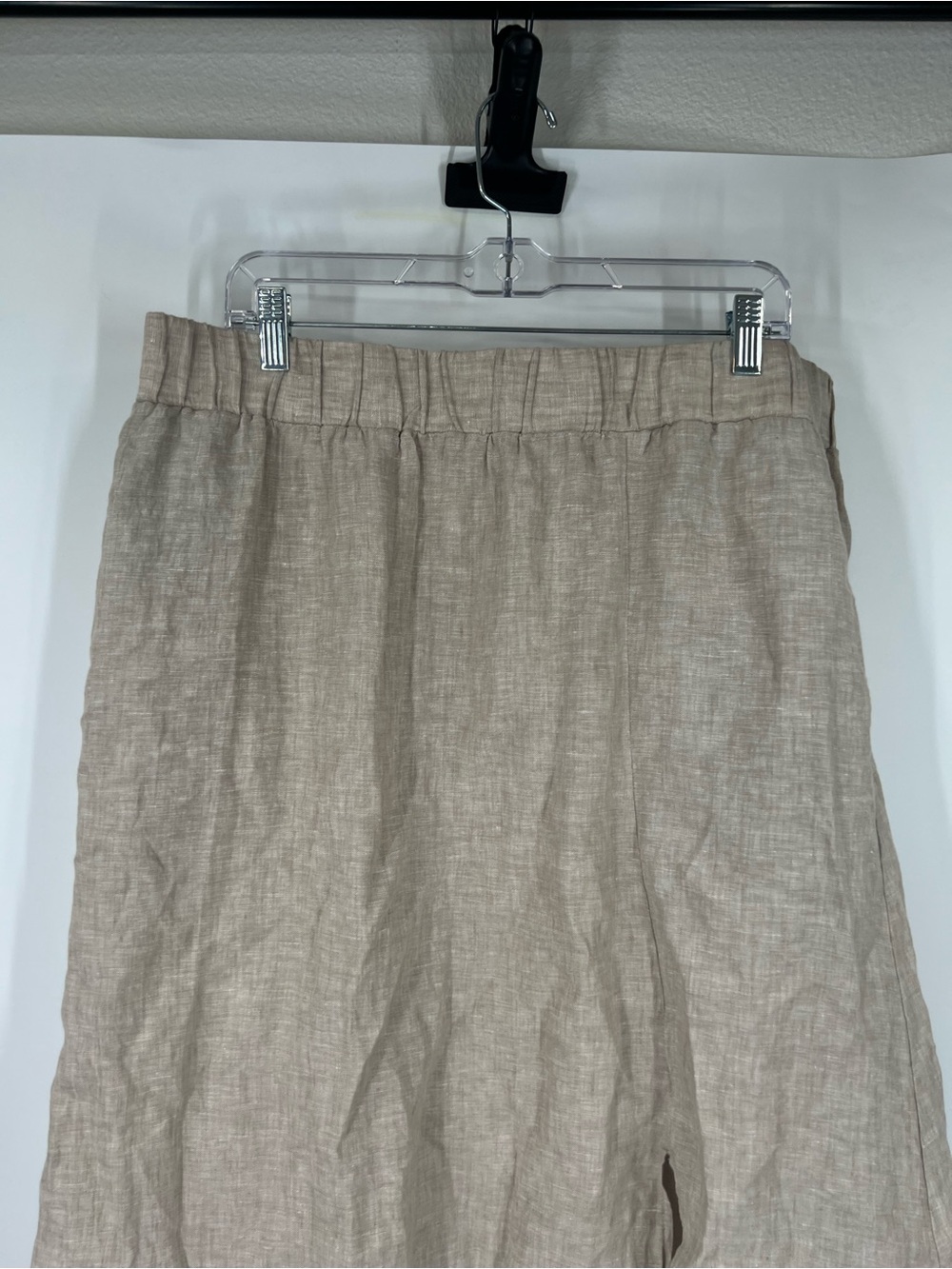 Quince 100% European Linen Maxi Skirt in Flax - Picture 2 of 9